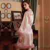 Ladies Feather Wedding Maquillage Bridesmaids Group Wedding And Dress Color Ding Bathrobe