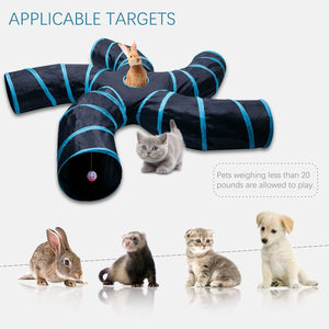 Tree Pattern Tunnel Pet Zhiyi Cat Toy Pets Supplies Dog Toys