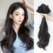 Long Hair Summer Hair Pack One-piece Invisible Hair Extension Big Wave Curly Hair Wig Set