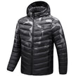 Thicken Plus Size New Smart Heating Cotton Coat Men