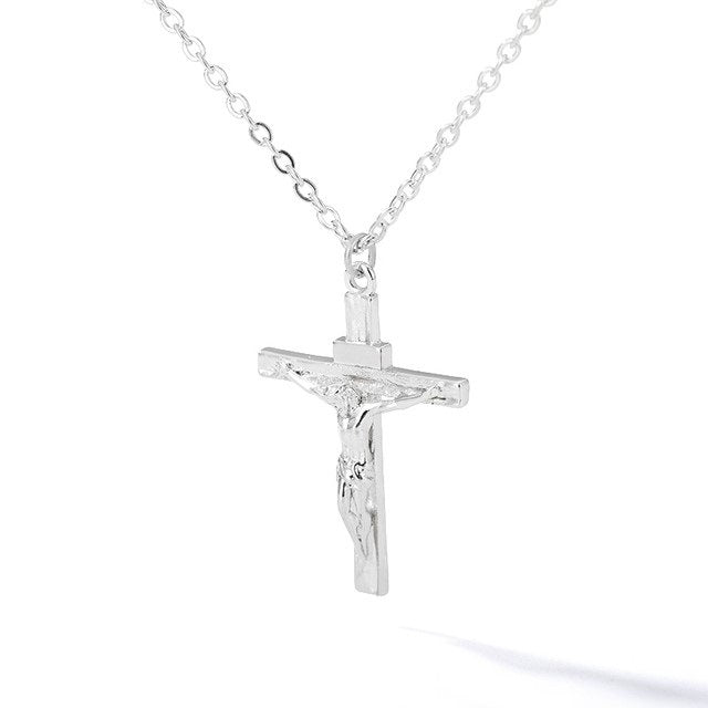 Jewelry Men For Cross Gifts Necklace Party Man