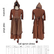 Medieval Civilian Costume Children European Colony Poor Cosplay Clothes Cosplay Old Grandma Performance Costumes