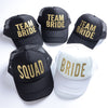 BRIDE TEAM SQUAD Letter Print Baseball Hat