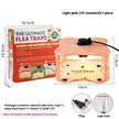 Household Pet Fly Bug Trap Square Telescopic Sticky Bug Lamp Flea Trapper