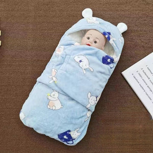 Baby Thickened Baby Quilt Sleeping Bag 2-in-1 Cotton