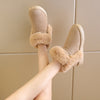 Snow Boots For Women Winter Warm Slip On Fluffy Platform Comfy