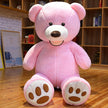 Solid Color Large Teddy Bear Plush Toy gift