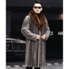 Thick Fur Long Coat Men Autumn Winter Warm