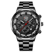 Men's Fashion Business Calendar Luminous Quartz Watch