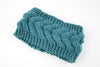 Twist Knitted Wool Headband With Ear Protection Headgear