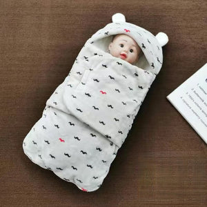 Baby Thickened Baby Quilt Sleeping Bag 2-in-1 Cotton