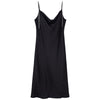 Silk Satin Slip Dress Feminine Waist