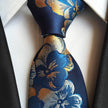 Tie New Paisley Polyester Men's Big Flower Tie Suit Wedding Best Man Tie Formal Wear