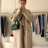 Hot All-match Loose Retro Woolen Coat