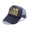 BRIDE TEAM SQUAD Letter Print Baseball Hat