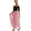 Lace Princess Tulle Long Drees Tutu Skirts For Women