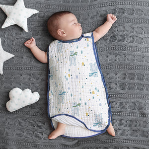 Cotton Gauze Sleeveless Vest Newborn Children's Sleeping Bag