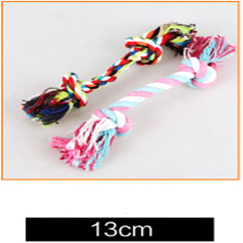 Pet Molar Bite Resistant Cotton Rope Dog Toy