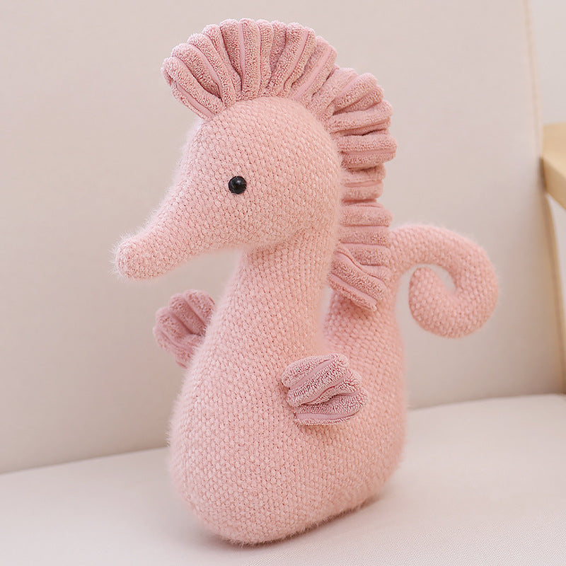 Cute Super Cute Seahorse Plush Toy Doll