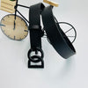 Classic Letter 4cm Wide Version Buckle Belt For Men And Women