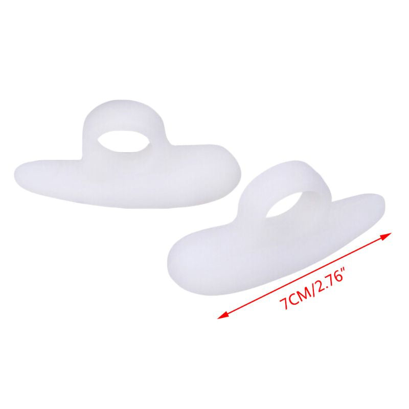 Single Hole Toe Corrector Toe Valgus Deformity Correction Pad Medical Hammer Shape