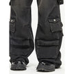 Multi Pocket Vintage Wide Leg Jeans For Men