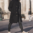 Men Winter Long Woolen Overcoat Youth Casual Jacket Man Coat