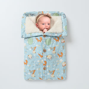 Autumn And Winter Thickened Baby Cotton Sleeping Bag