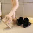 Snow Boots For Women Winter Warm Slip On Fluffy Platform Comfy