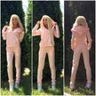 Women's Sports Casual Zipper Suit