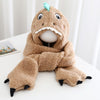 Children's Winter Plush Warm Cute Dinosaur Hat