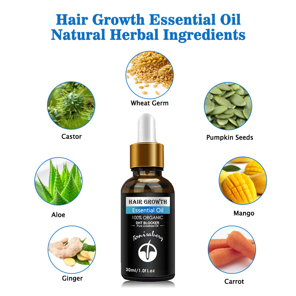 Hair Care Essential Oil To Strengthen Split Ends And Soften