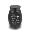 16x25mm Commemorative Relatives And Lovers Cremains Pendant Jar Earthen Jar Pet Cinerary Casket