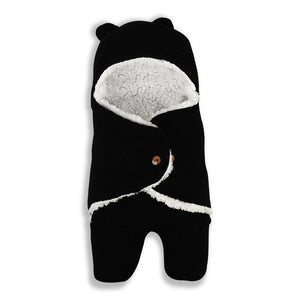 Autumn And Winter Newborn Sleeping Bag Thickened Plush Anti Blanket