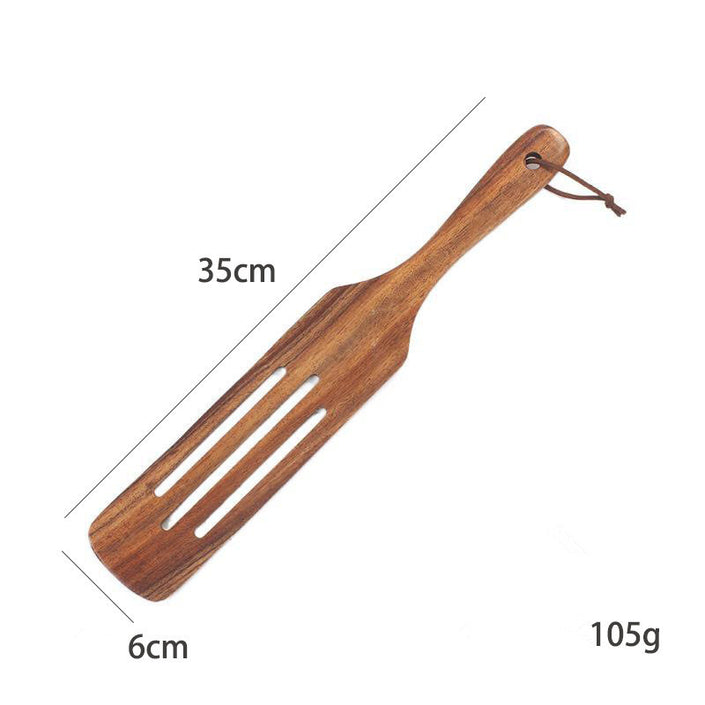 New Thai Teak Four-piece Spatula Simple Style Steak