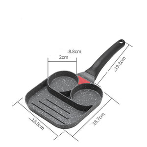 Fried Egg Burger Machine Non-stick Small Flat Bottom Household