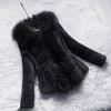 Fashion And Simple Women's Short Long-sleeved Fur Coat