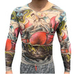 3D Tattoo Guangong Longnv Long Sleeve Sunscreen Clothes