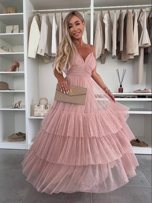 Fashion Sexy Mesh Slip Dress Women