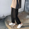 Mens Loose Pleated Pants