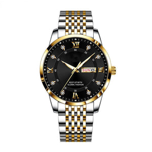 Men's Calendar Of The Week Waterproof Luminous Watch