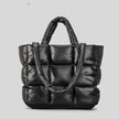 Jiugong Plaid Down Cotton Tote Bag Female Soft