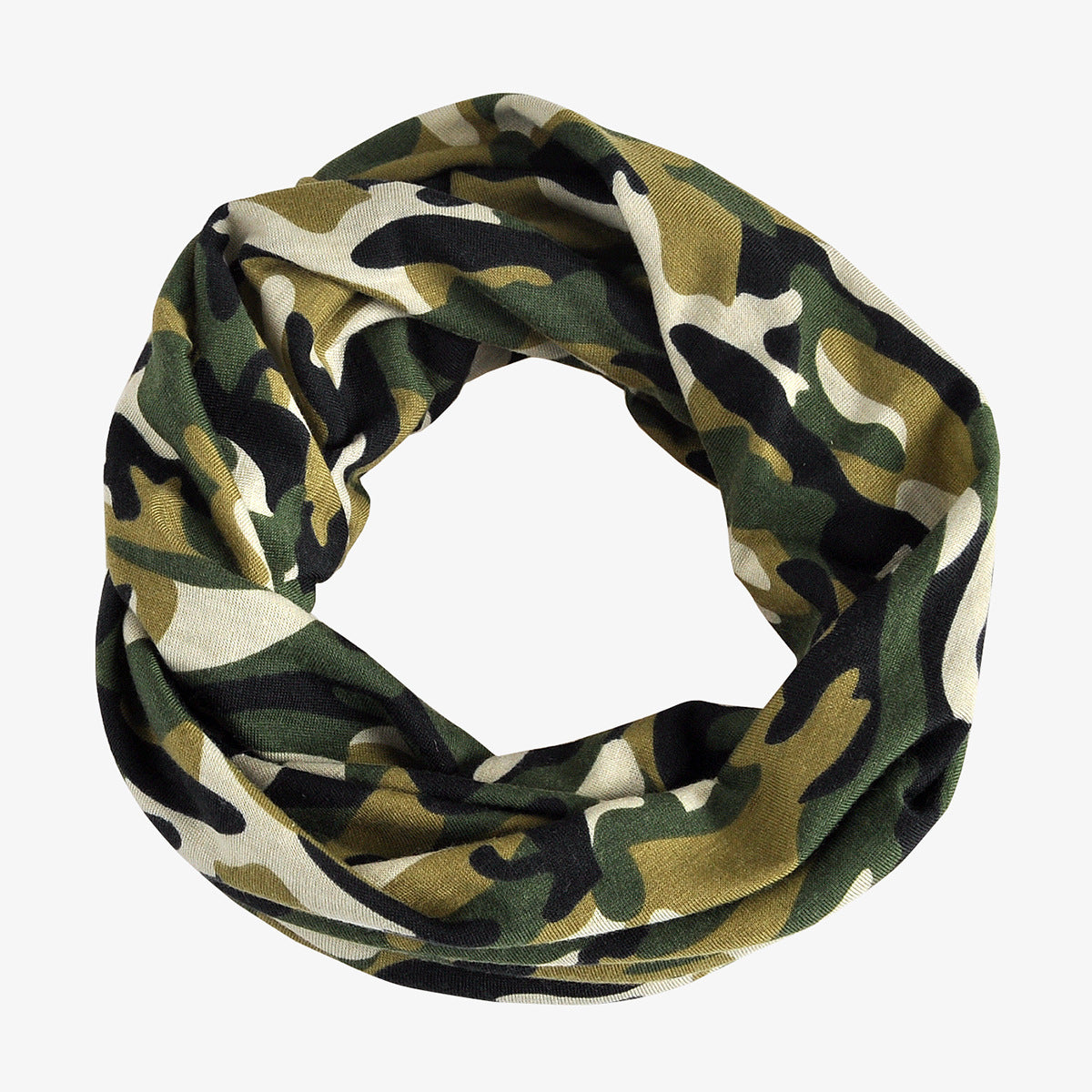 Camouflage Bib And Bandana Hat Dual-use Men And Women