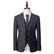 Men's Business Suits Korean Version Slim Wedding Groom Suit Men