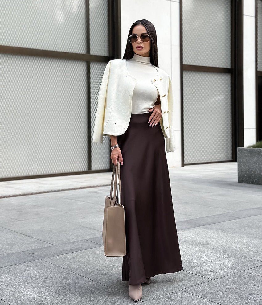 Temperament Commute All-match Long Skirt Fishtail Skirt