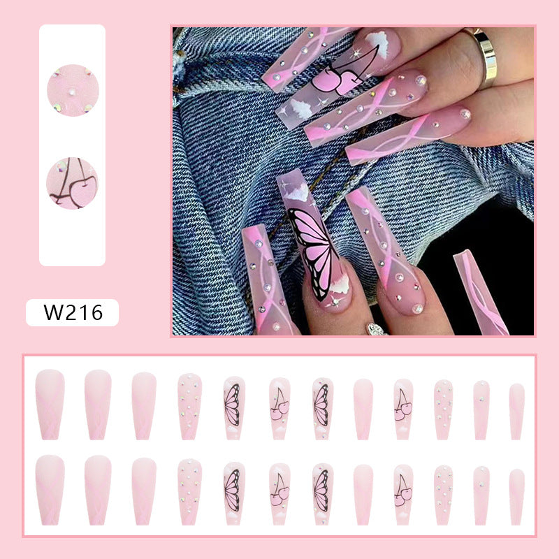 Fashion Simple Wearable Fake Nail Patch