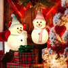 Outdoor LED Solar Snowman Light Landscape Lamp Decorations Lawn Lamp Christmas Series Cartoon Snowman Ground Lamp Garden Lamp