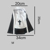 PET SHOW Nun Dog Costume For Small Medium Dogs Halloween Cosplay Outfit Black White Cloak Dress Up Pets Apparel Holiday Party Clothes Boys Girls