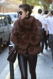 New Haining Fur Coat Women  Winter Mid Length