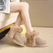 Snow Boots For Women Winter Warm Slip On Fluffy Platform Comfy